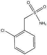 (2-chlorophenyl)methanesulfonamide 结构式