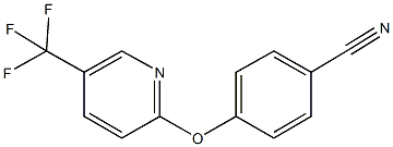 4-{[5-(trifluoromethyl)-2-pyridinyl]oxy}benzonitrile 结构式