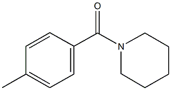 1-(4-methylbenzoyl)piperidine 结构式