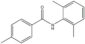 N-(2,6-dimethylphenyl)-4-methylbenzamide 结构式