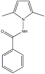 N-(2,5-dimethyl-1H-pyrrol-1-yl)benzamide 结构式