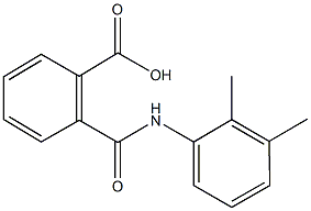 2-[(2,3-dimethylanilino)carbonyl]benzoic acid 结构式