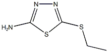 5-(ethylsulfanyl)-1,3,4-thiadiazol-2-amine 结构式