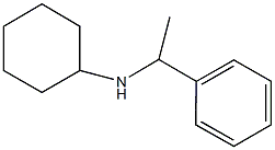 N-(1-phenylethyl)cyclohexanamine 结构式