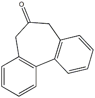 5,7-dihydro-6H-dibenzo[a,c]cyclohepten-6-one 结构式