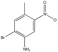2-bromo-4-methyl-5-nitroaniline 结构式
