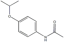 N-(4-isopropoxyphenyl)acetamide 结构式