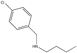 N-butyl-N-(4-chlorobenzyl)amine 结构式