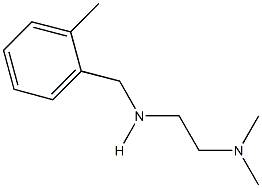 N-[2-(dimethylamino)ethyl]-N-(2-methylbenzyl)amine 结构式