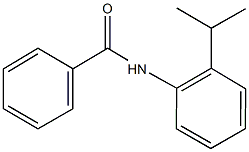 N-(2-isopropylphenyl)benzamide 结构式