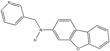 N-dibenzo[b,d]furan-3-yl-N-(3-pyridinylmethyl)amine 结构式