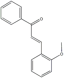 3-(2-methoxyphenyl)-1-phenyl-2-propen-1-one 结构式