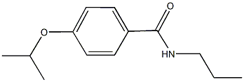 4-isopropoxy-N-propylbenzamide 结构式