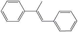 (1-methyl-2-phenylvinyl)benzene 结构式