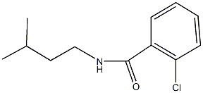 2-chloro-N-isopentylbenzamide 结构式