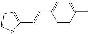 N-(2-furylmethylene)-N-(4-methylphenyl)amine 结构式