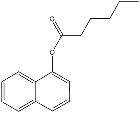 1-naphthyl hexanoate 结构式