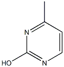 4-methyl-2-pyrimidinol 结构式