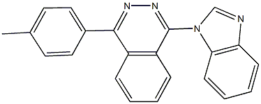 1-(1H-benzimidazol-1-yl)-4-(4-methylphenyl)phthalazine 结构式