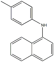 N-(4-methylphenyl)-N-(1-naphthyl)amine 结构式