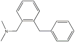 N-(2-benzylbenzyl)-N,N-dimethylamine 结构式