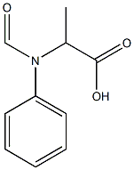 2-(formylanilino)propanoic acid 结构式