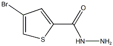 4-bromo-2-thiophenecarbohydrazide 结构式