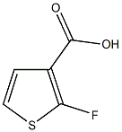 2-氟噻吩-3-甲酸 结构式