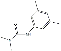 N'-(3,5-dimethylphenyl)-N,N-dimethylurea 结构式