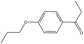 1-(4-propoxyphenyl)-1-propanone 结构式