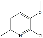 2-chloro-6-methyl-3-pyridinyl methyl ether 结构式