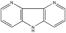 5H-pyrido[2',3':4,5]pyrrolo[3,2-b]pyridine 结构式