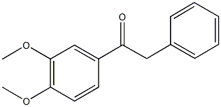 1-(3,4-dimethoxyphenyl)-2-phenylethanone 结构式