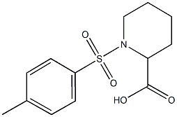 1-[(4-methylphenyl)sulfonyl]-2-piperidinecarboxylic acid 结构式