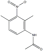 N-{3-nitro-2,4-dimethylphenyl}acetamide 结构式