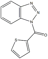 1-(2-thienylcarbonyl)-1H-1,2,3-benzotriazole 结构式