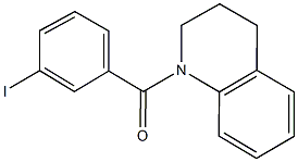 1-(3-iodobenzoyl)-1,2,3,4-tetrahydroquinoline 结构式