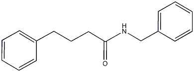 N-BENZYL-4-PHENYLBUTANAMIDE 结构式