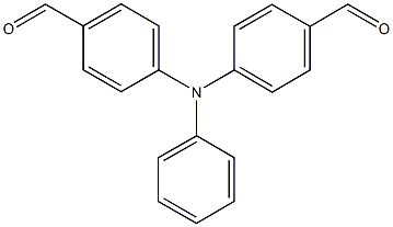 4-[4-formyl(phenyl)anilino]benzaldehyde 结构式