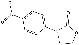 3-{4-nitrophenyl}-1,3-oxazolidin-2-one 结构式