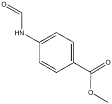 methyl 4-(formylamino)benzoate 结构式