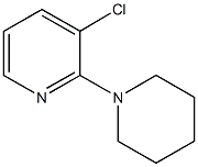 3-chloro-2-(1-piperidinyl)pyridine 结构式
