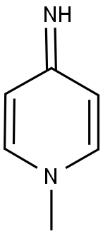 1-methylpyridin-4(1H)-imine 结构式