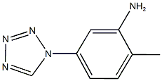 2-methyl-5-(1H-tetraazol-1-yl)aniline 结构式