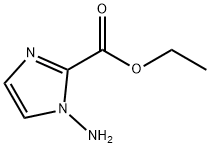 1-氨基-1H-咪唑-2-甲酸乙酯 结构式