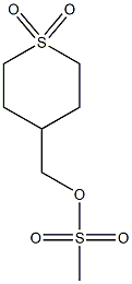 (1,1-DIOXO-1Λ-THIAN-4-YL)METHYLMETHANESULFONATE 结构式