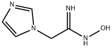 (Z)-N'-hydroxy-2-(1H-imidazol-1-yl)ethanimidamide 结构式