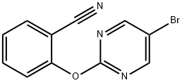 2-((5-溴嘧啶-2-基)氧基)苯甲腈 结构式