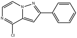 4-CHLORO-2-PHENYLPYRAZOLO[1.5-A]PYRAZINE 结构式