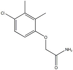 2-(4-chloro-2,3-dimethylphenoxy)acetamide 结构式